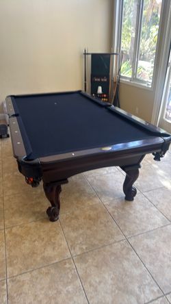Pool table and accessories