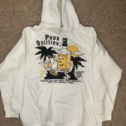 Open 925 white hoodie Size XL 