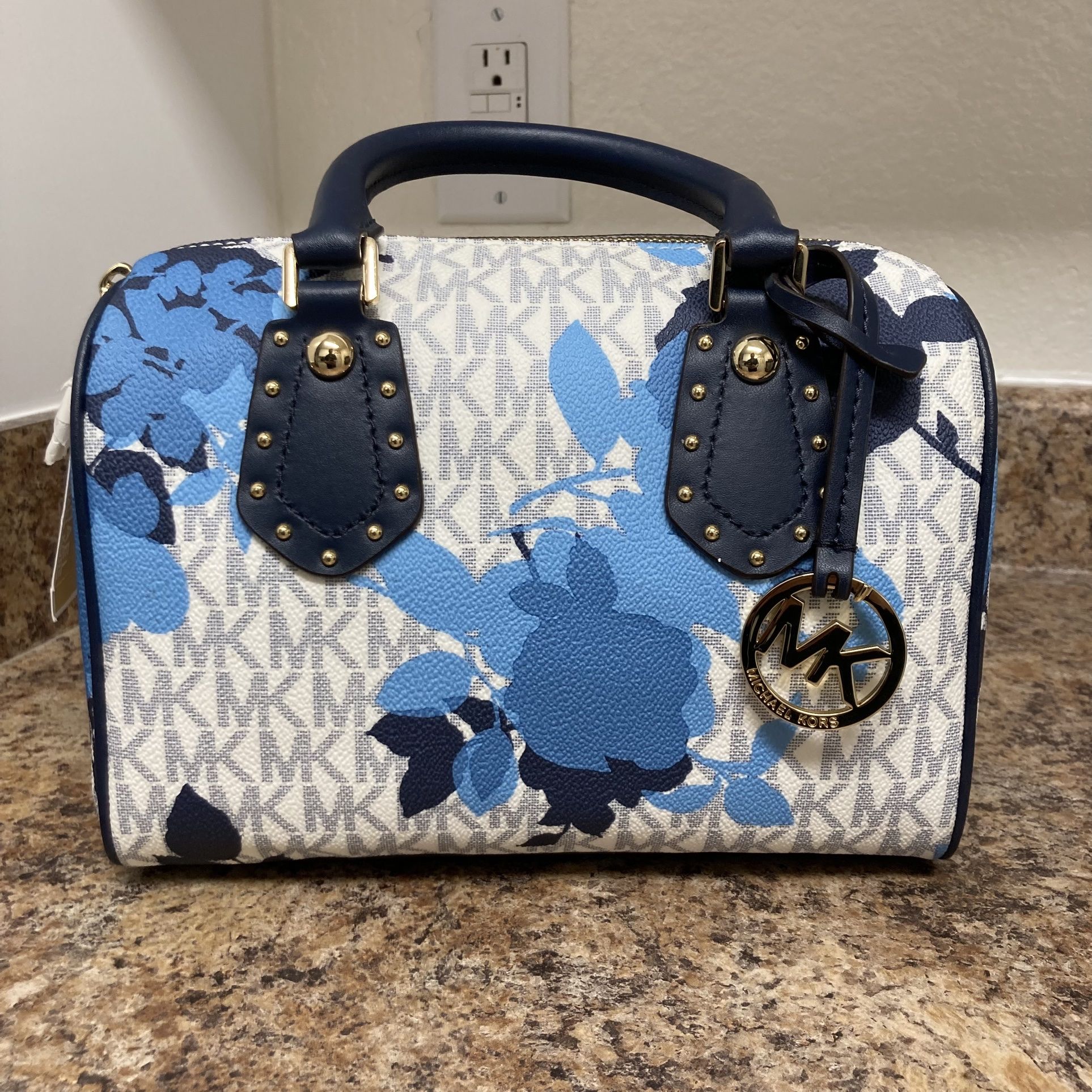 Michael Kors Aria Floral Spring Studded Crossbody Bag for Sale in San Diego CA OfferUp
