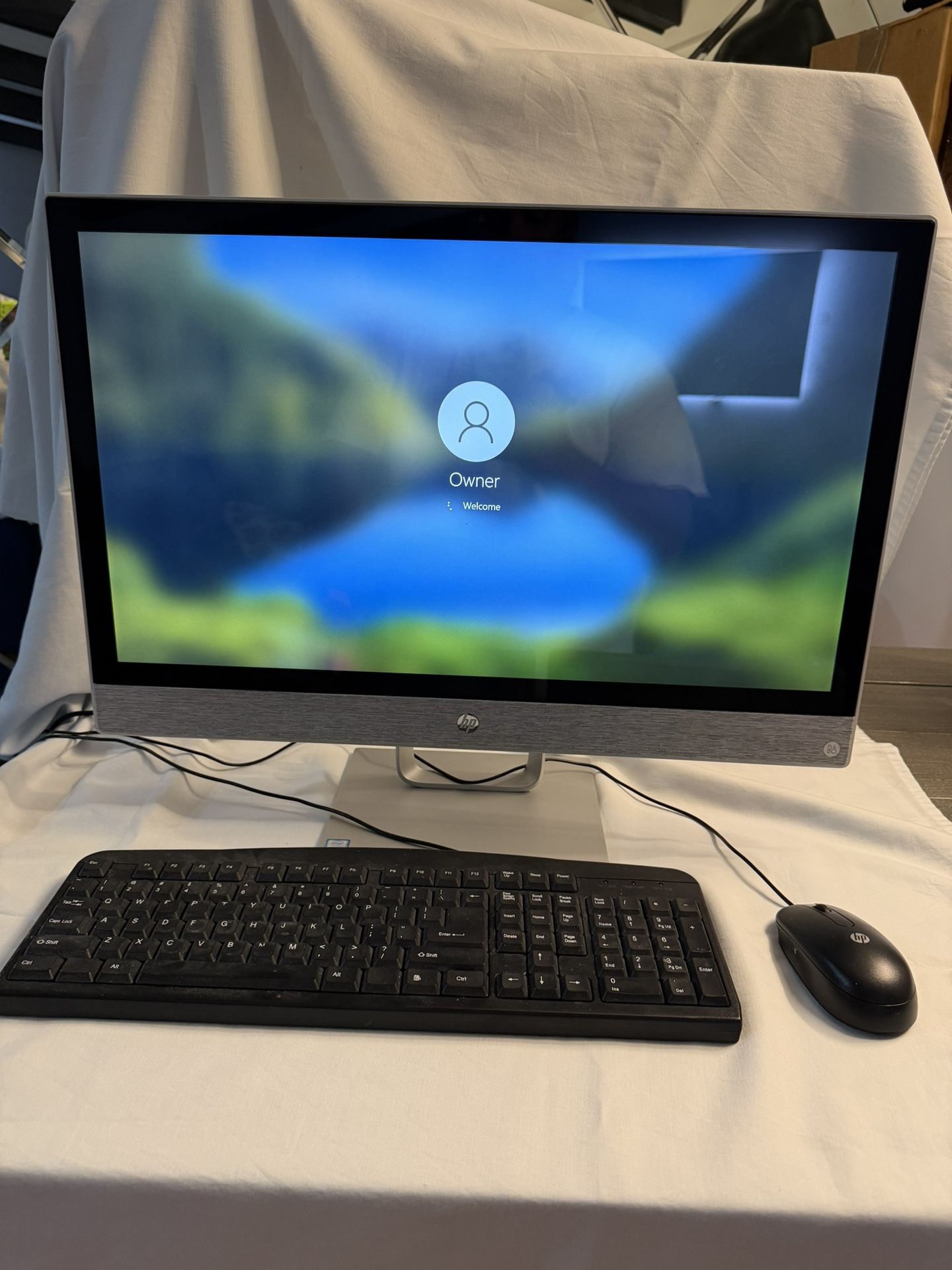 HP 24-R014 All-in-One Computer - Fair Used, $250