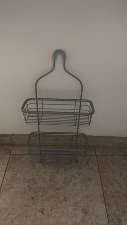Two-Tier Metal Shower Caddy