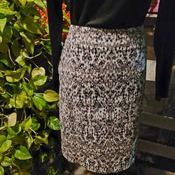 Merona Animal Print Pencil Skirt 