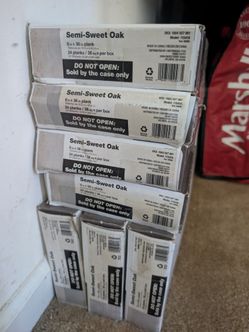 Peel stick flooring