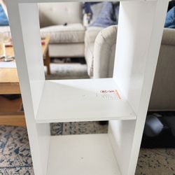 Book Shelf, 2-Tier Modern Bookshelf, Open Shelves Bookcase 