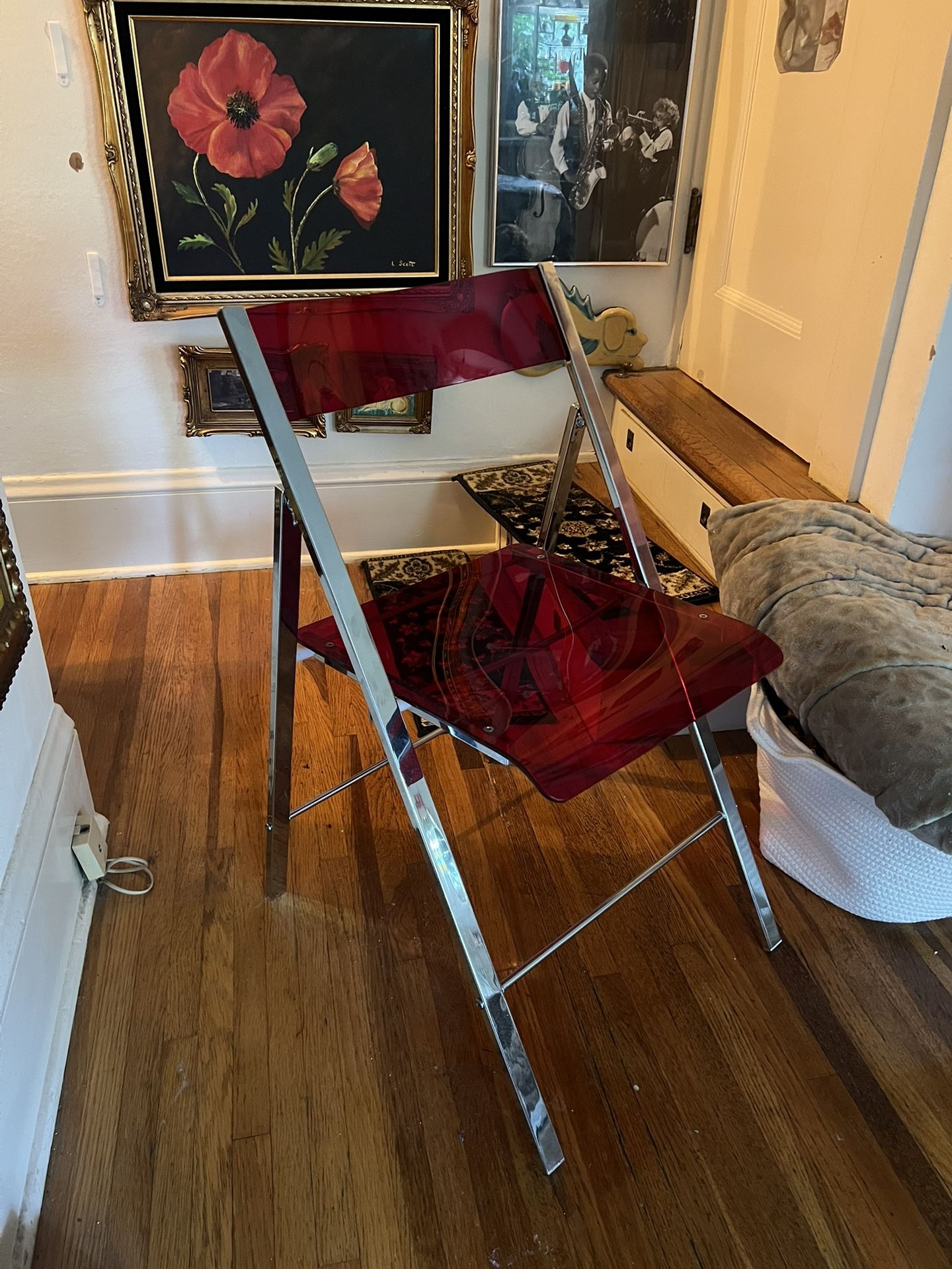 Vintage Acrylic Chair