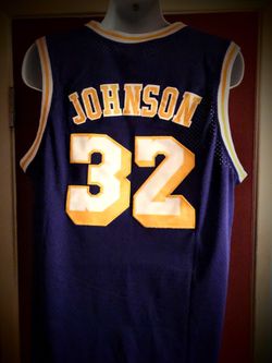 Magic Johnson Los Angeles Lakers Number 32 Retro Vintage Jersey