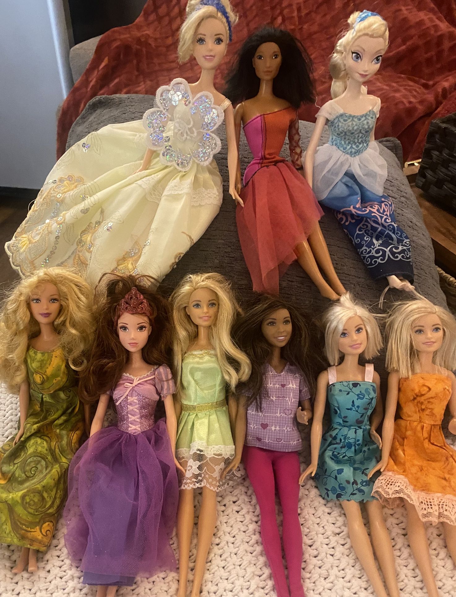 Variety Of Barbie's $25