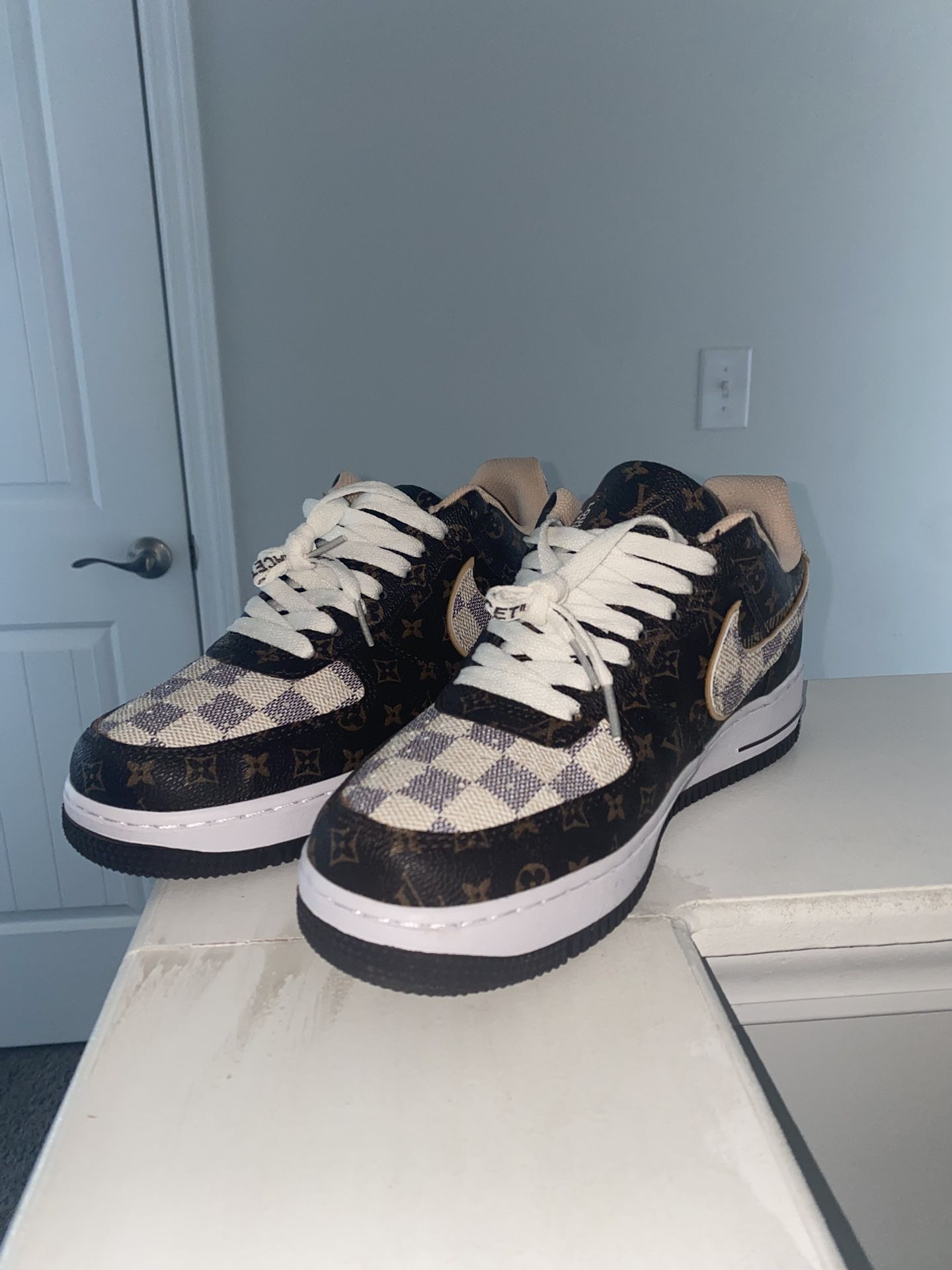 Louis Vuitton Air Force 1s  