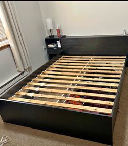 Queen Bedframe with Storage