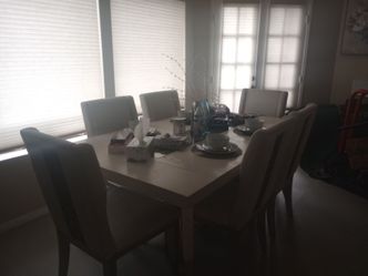 Jerome's dinner table