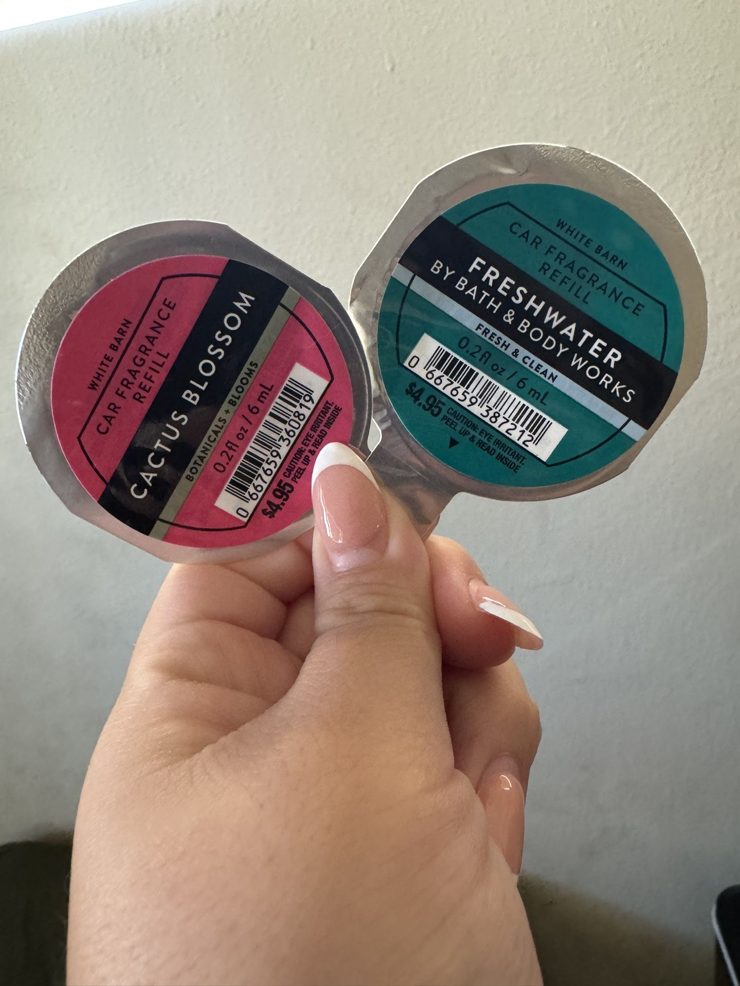 Bath & Body works car fragrance refill 