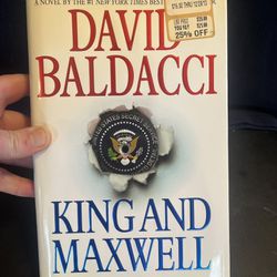 King And Maxwell By David Baldacci, Hardcover, King And Maxwell Series