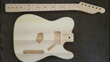 Telecaster Guitar Body and Neck