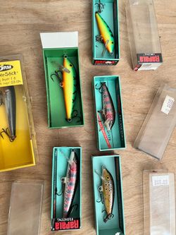 Little Rapala Minnow Lure lot, F-5,F-7, Cd-7, + Storm, used