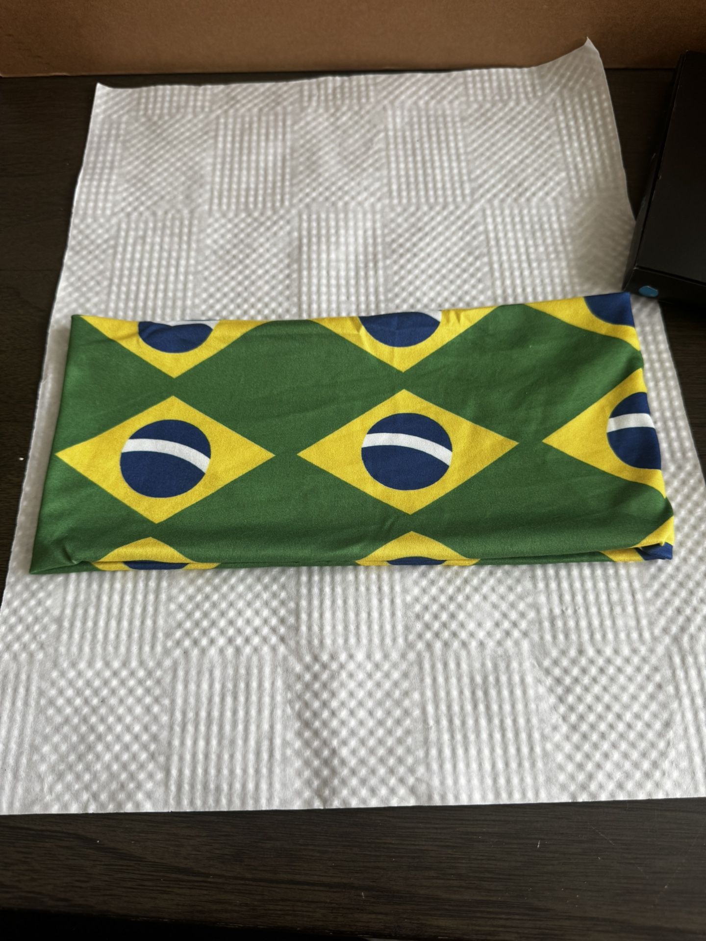 Brazilian Flag Headband