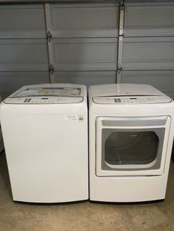 Washer and gas dryer