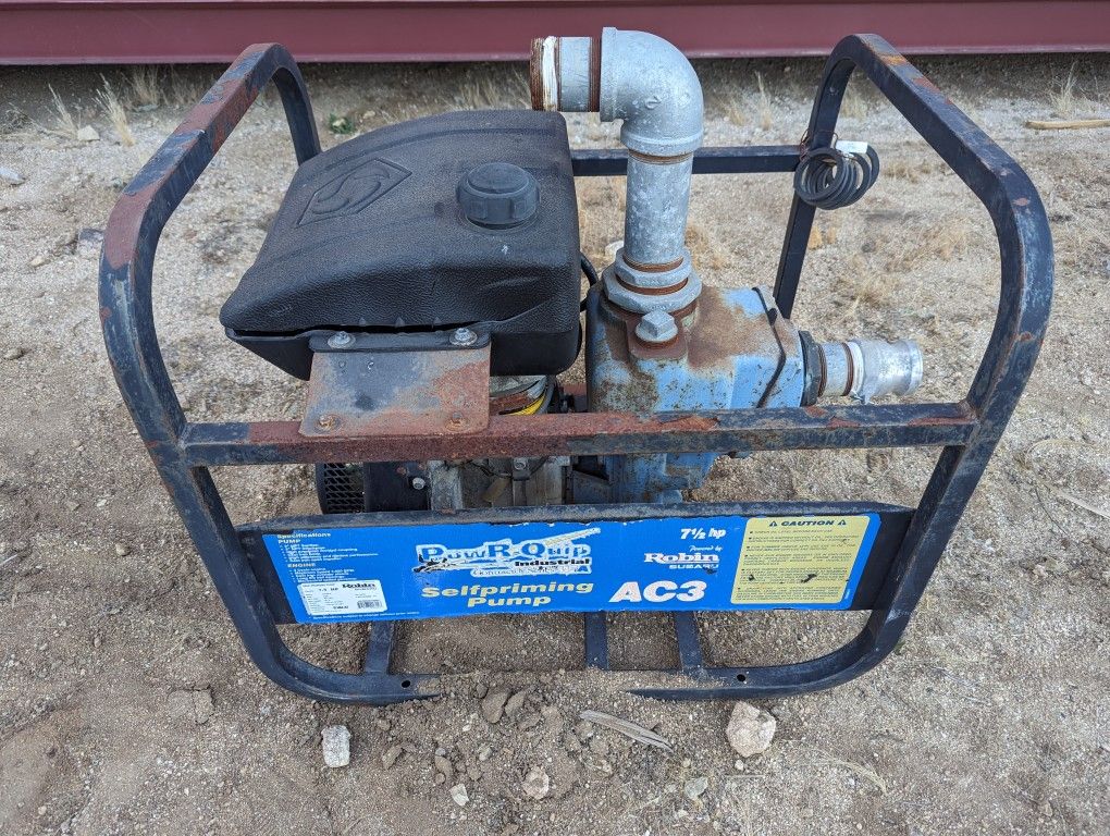 Gas Powered Water Pump 7.5HP