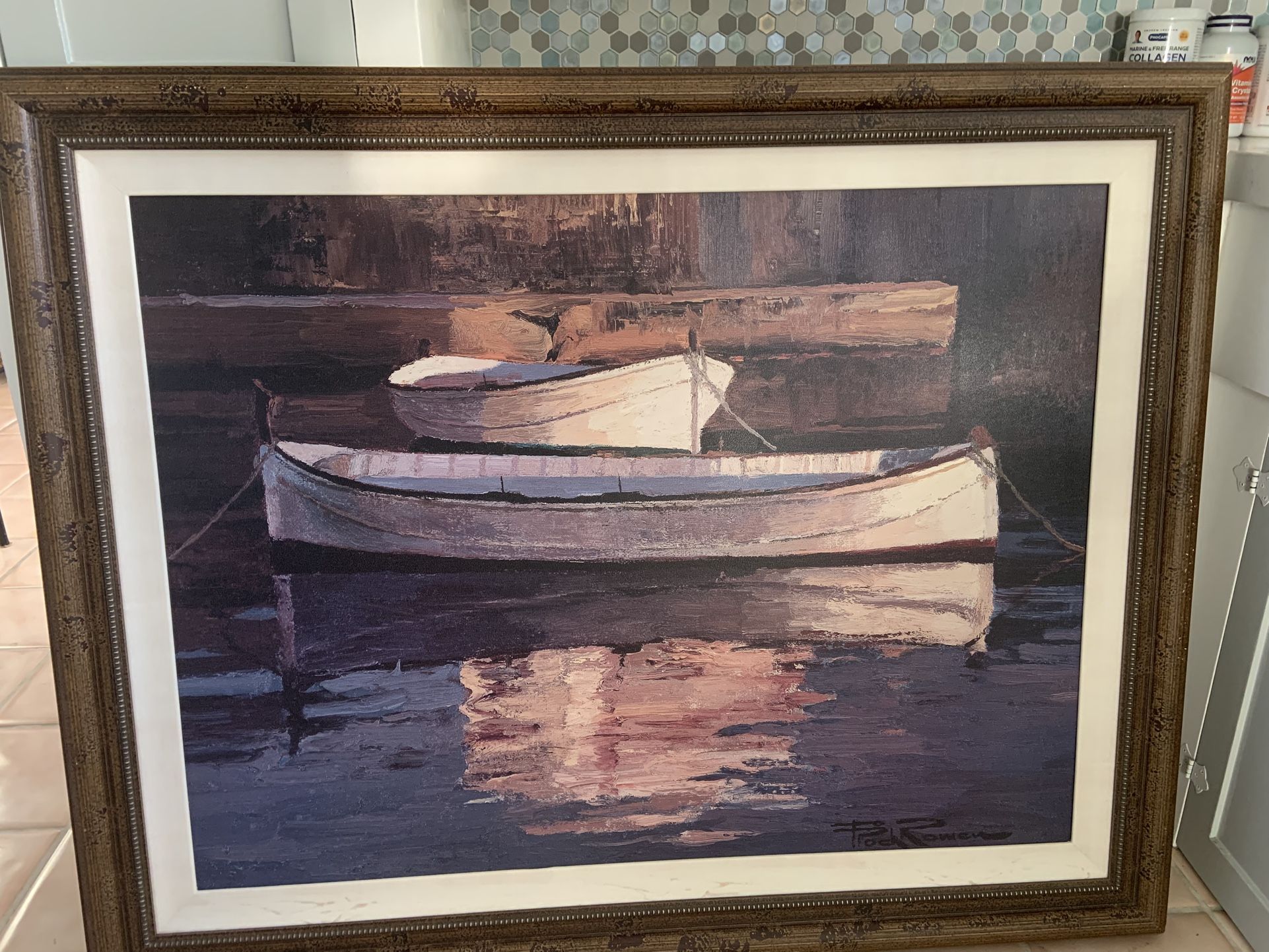 Large Framed Picture