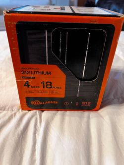 Gallagher S12 Solar Fence Charger