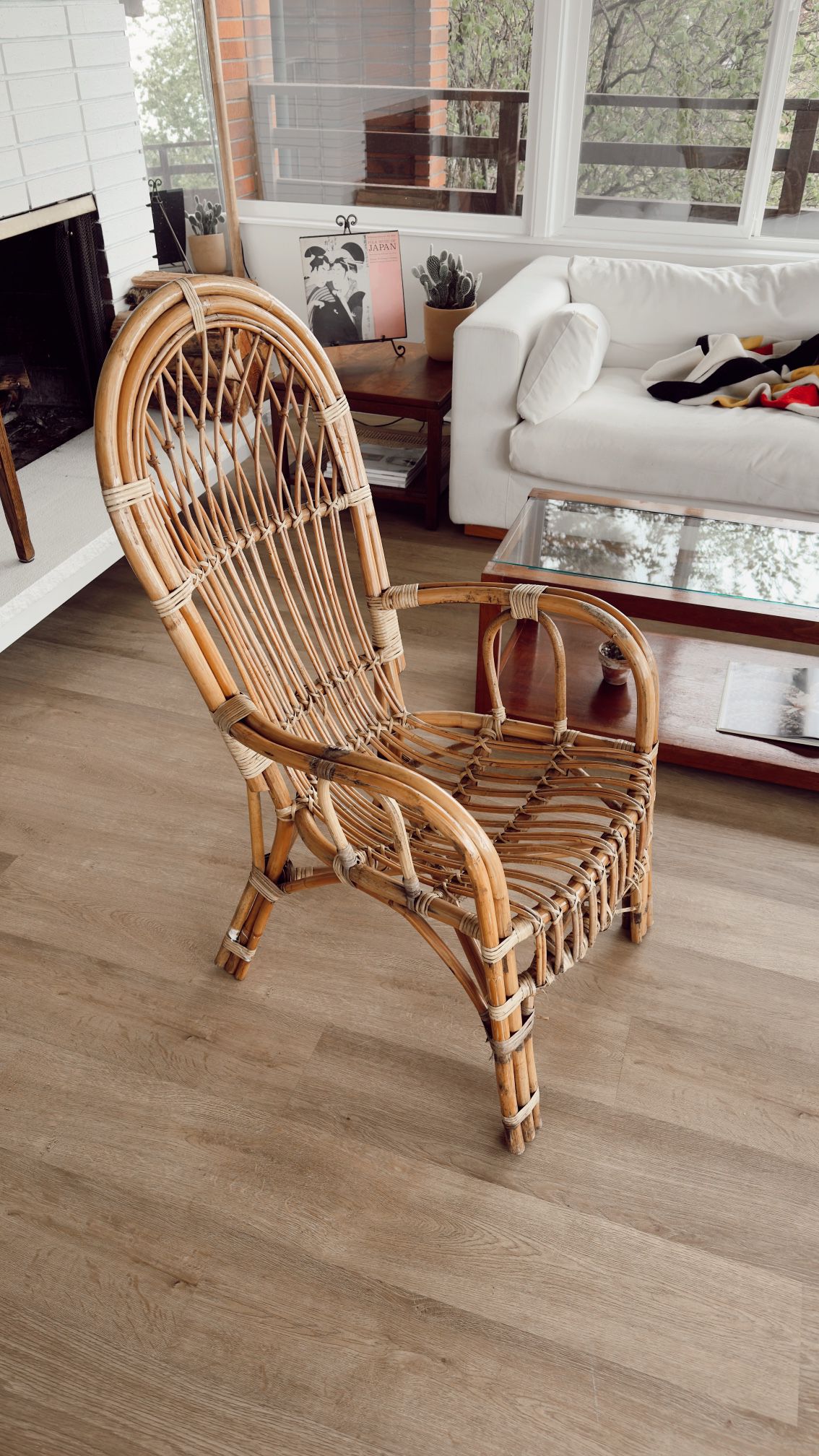 Funky Bamboo / Rattan Chair