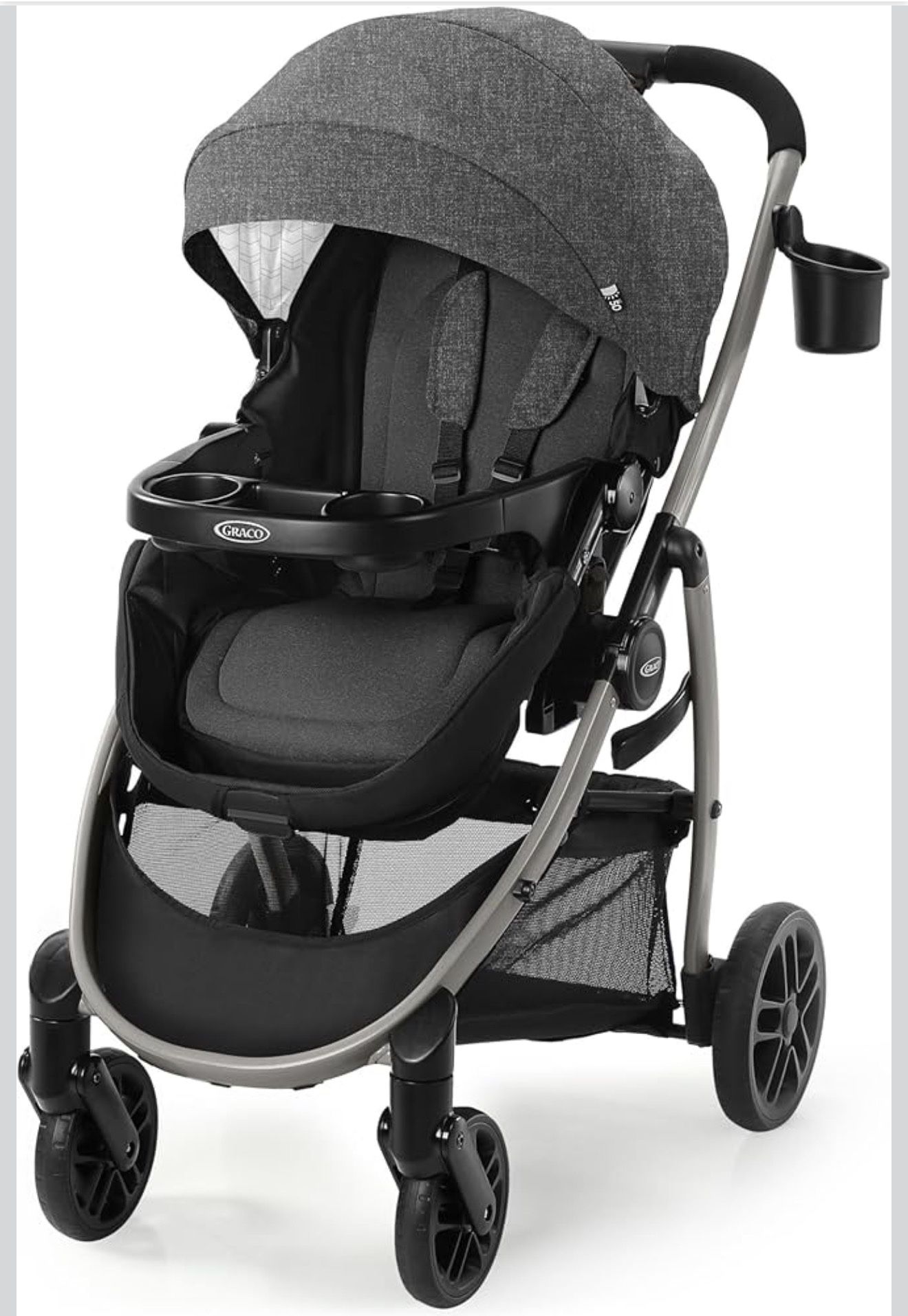 Graco 3-in-1 Stroller With Infant Pramette