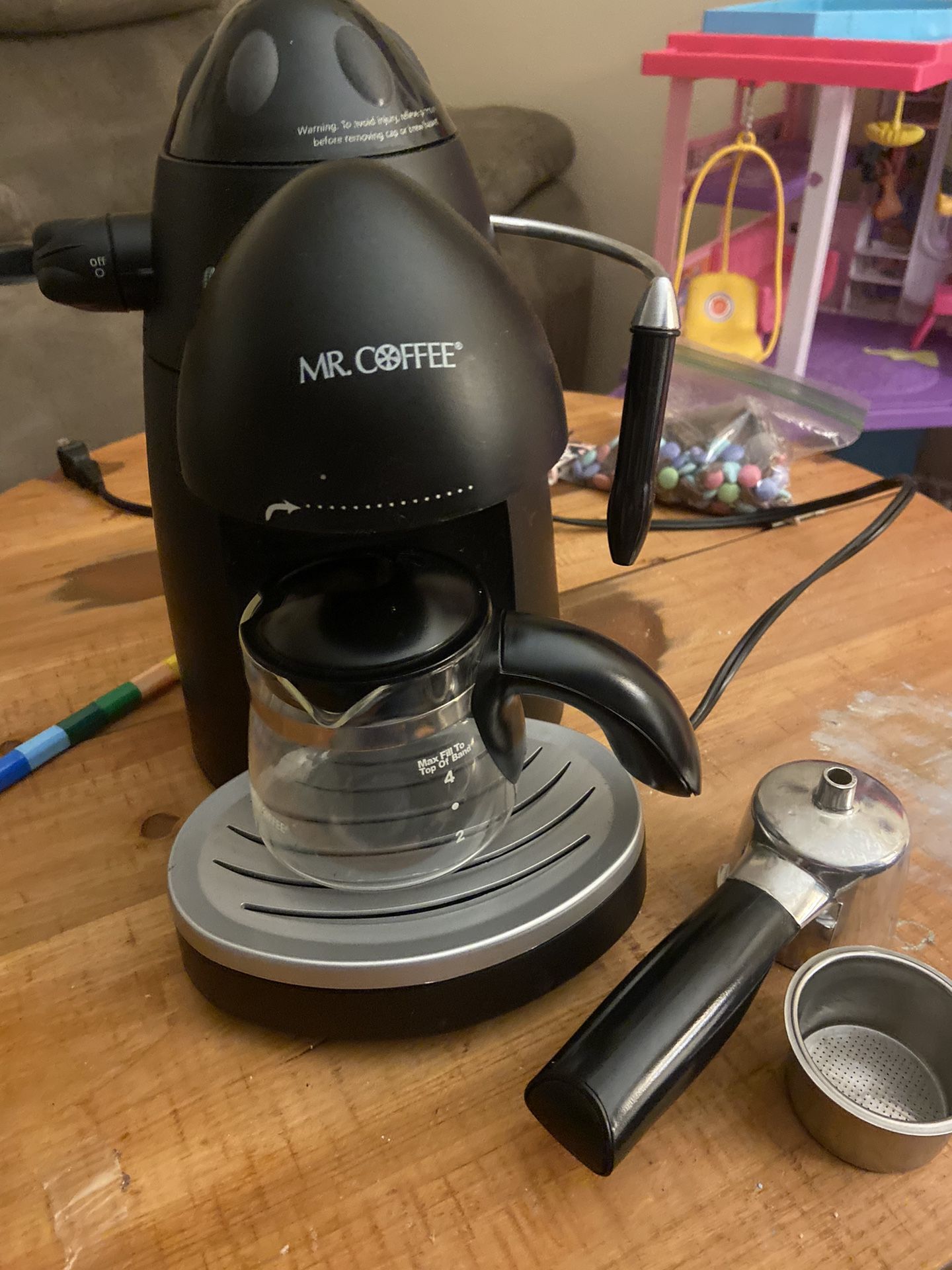 Mr. Coffee Steam Espresso Machine