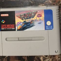 F-Zero Super Nintendo Game Pal Version