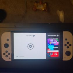 Used OLED NINTENDO SWITCH