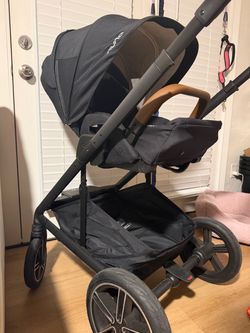 Nuna mixx next stroller and bassinet