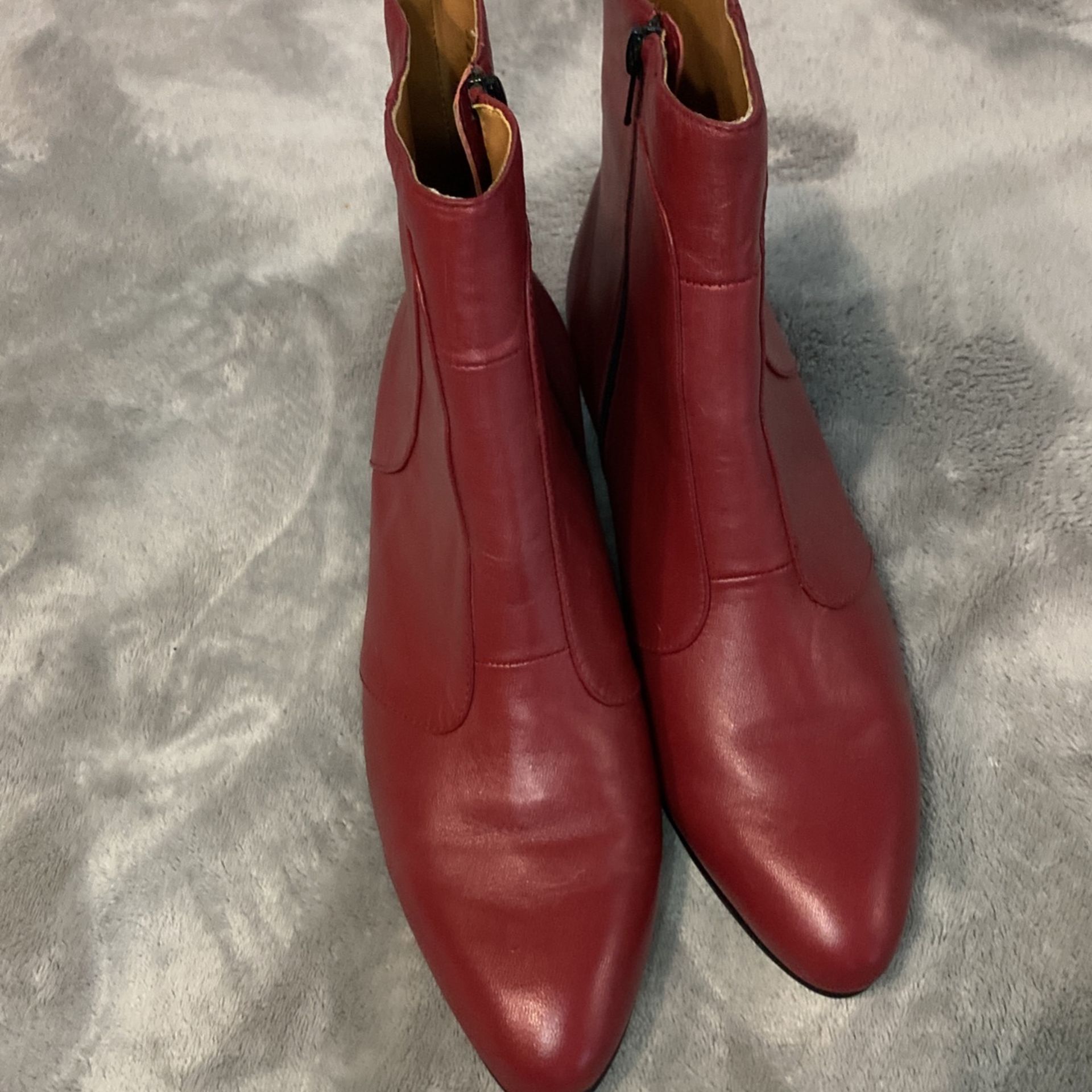 Giorgio Brutini Red Leather Boots 8.5 