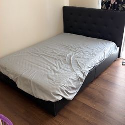 Full Size Bed With Mattress
