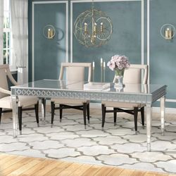 Wayfair Mirror Dining Table