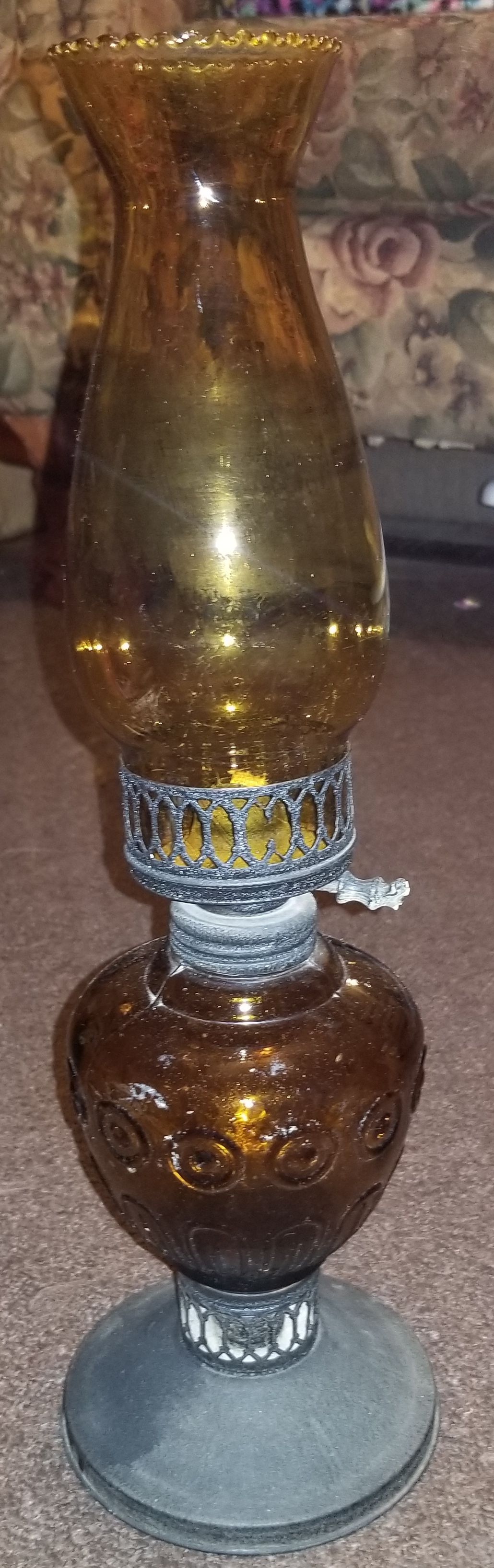 Antique Oil Lamp