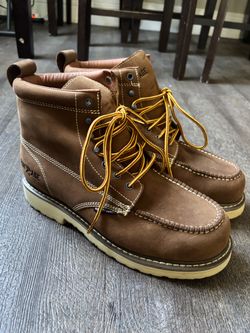 Iron Age Moc Toe Work Boots