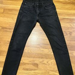Levis 512 30x32 Faded Black Great Condition Used