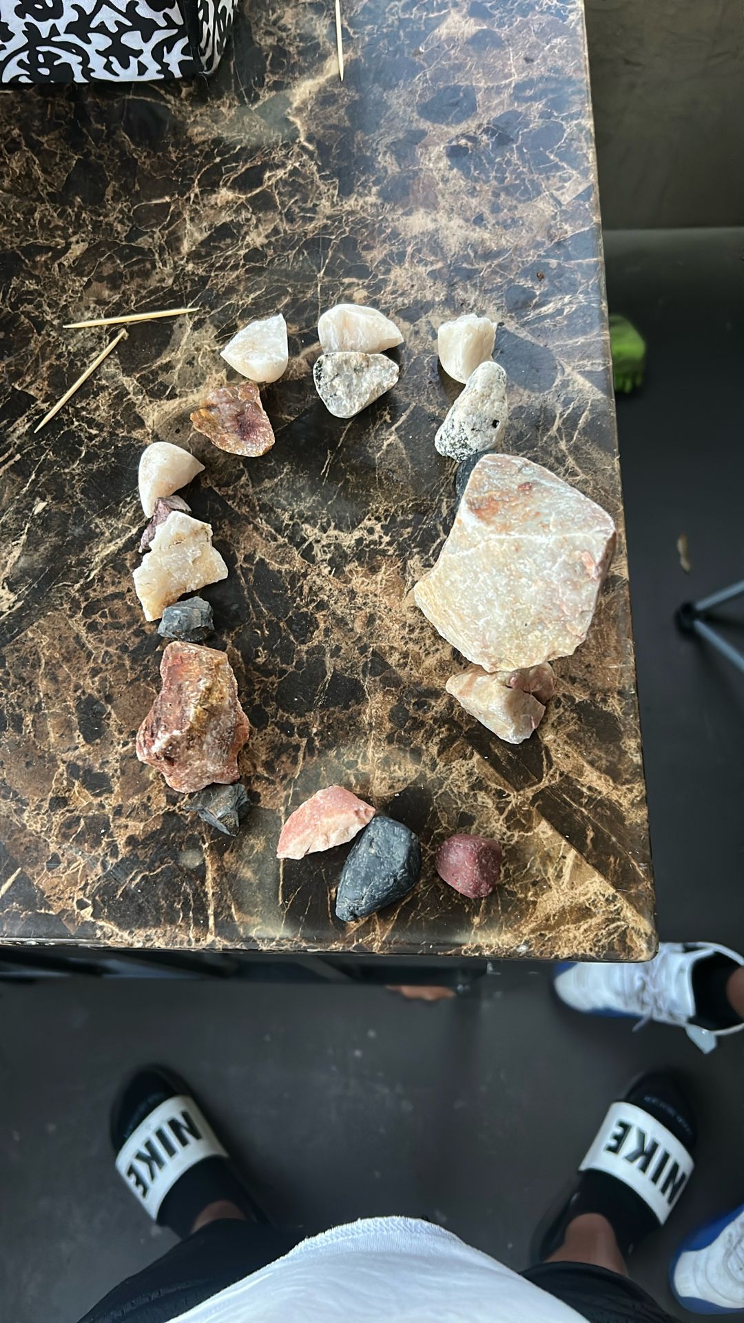 rocks