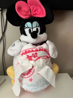 Minnie plush with blanket $12