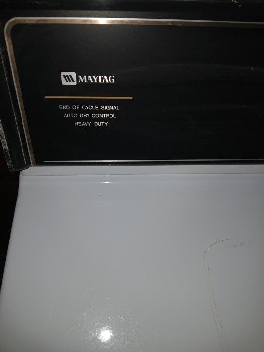 Maytag Dryer Machine 