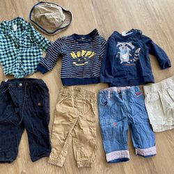 Infant Boy Clothes 12 M (All For $5)