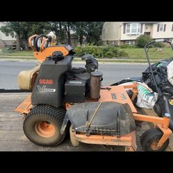 scag mower  52in 
