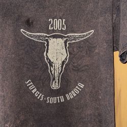2005 Sturgis Biker T-Shirt  medium