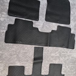 Kia Telluride 2020-2026 3 Rows Odorless Washable Heavy Duty Rubber
