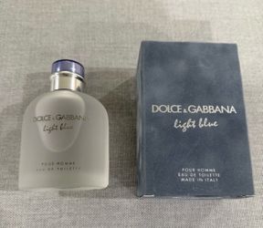 Dg light blue for men’s 125 ml