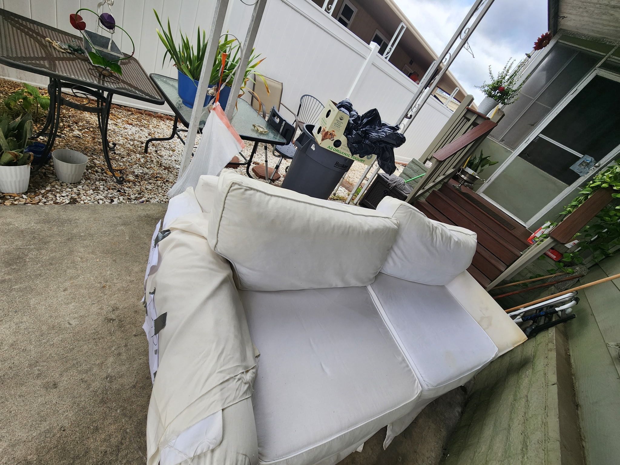White Sofa