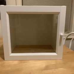 Billy Height Extension Unit & Oxberg Glass Door