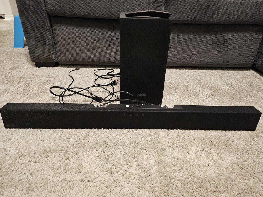 Samsung Sound Bar & Sub Woofer