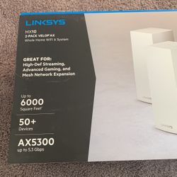 Linksys Wifi6 Mx10 (Mx5300*2)