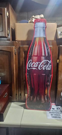 Indoor outdoor coca-cola stand alone sign