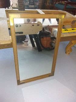 Heavy Retro style mirror