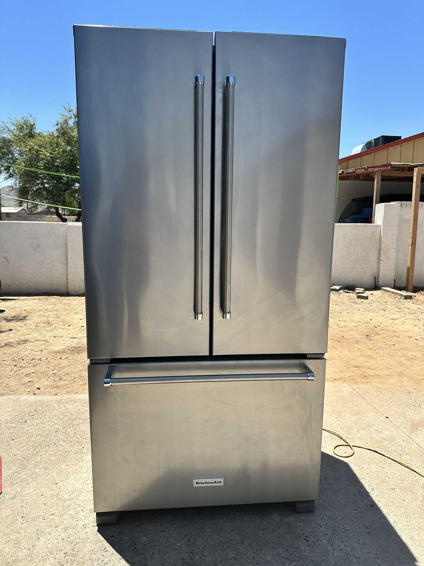 Kitchenaid Counter Depth Three Doors Stainless Steel Fridge